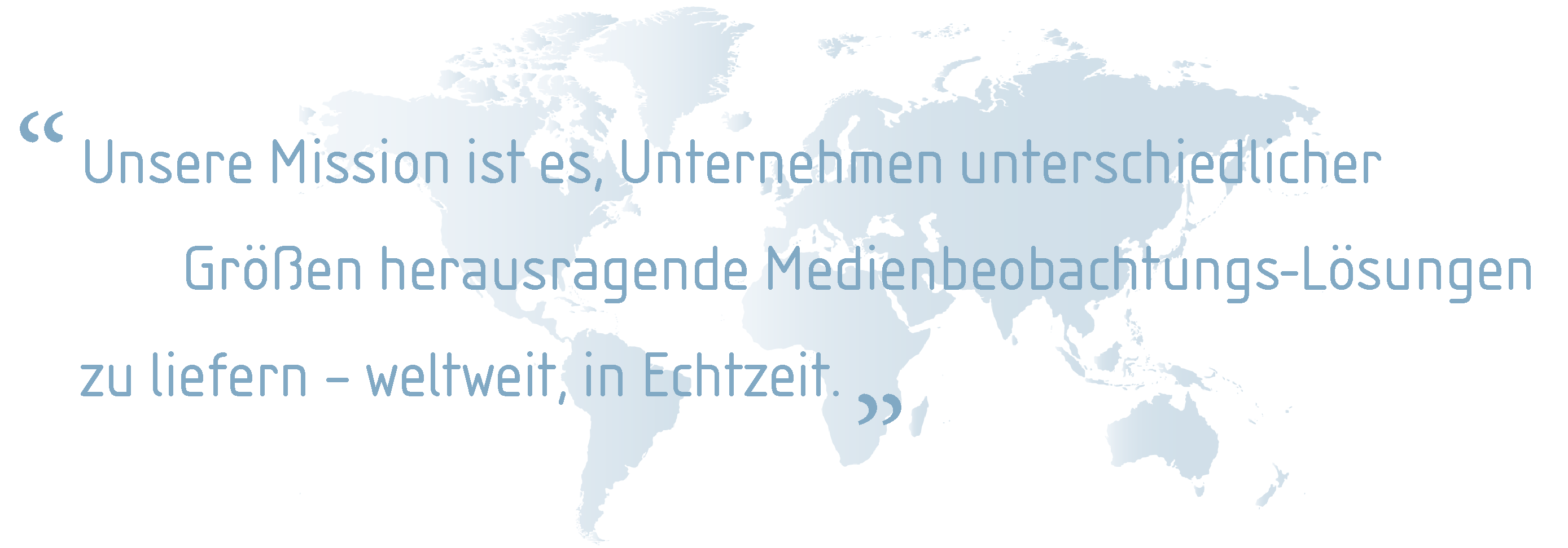 Als einer der führenden Anbieter für Medienbeobachtung inspiriert eMM Kunden weltweit und hilft ihnen dabei, ihre Medienpräsenz zu verstehen.