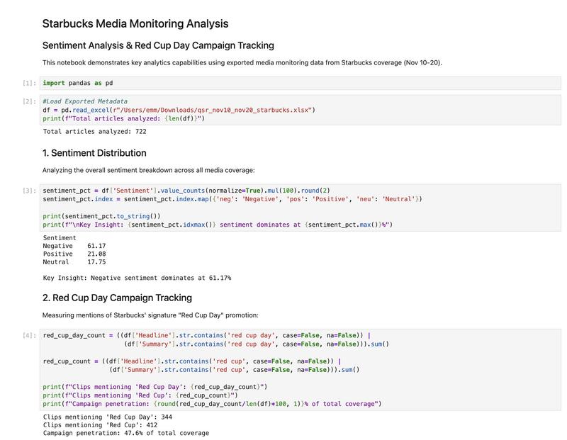 Showcasing how eMM data is loaded and filtered.